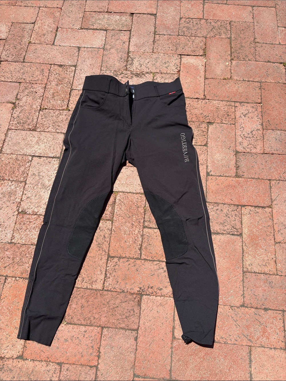 Black B Vertigo Riding Breeches - Slim Fit